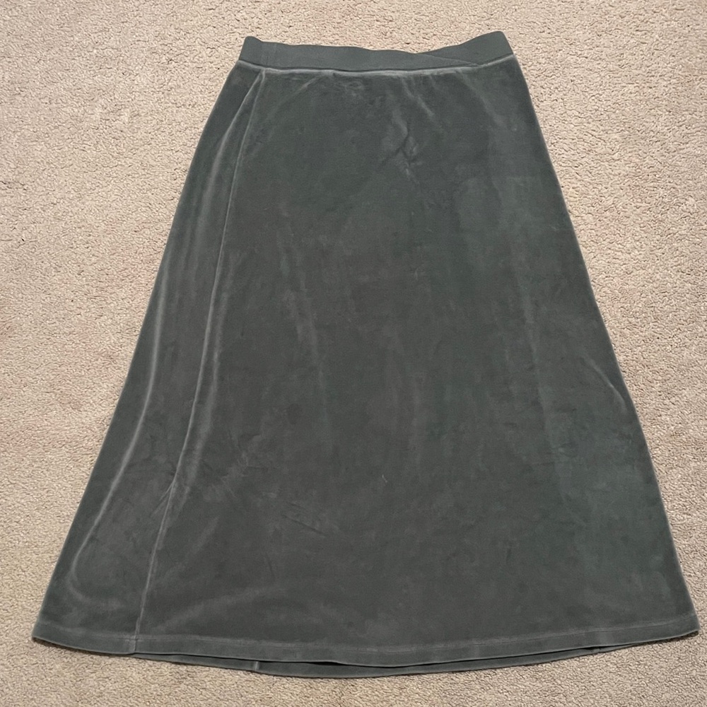 🎈J. Jill Charcoal A-Line Skirt🎁Bundle up to 5lbs for $20 Sales📦